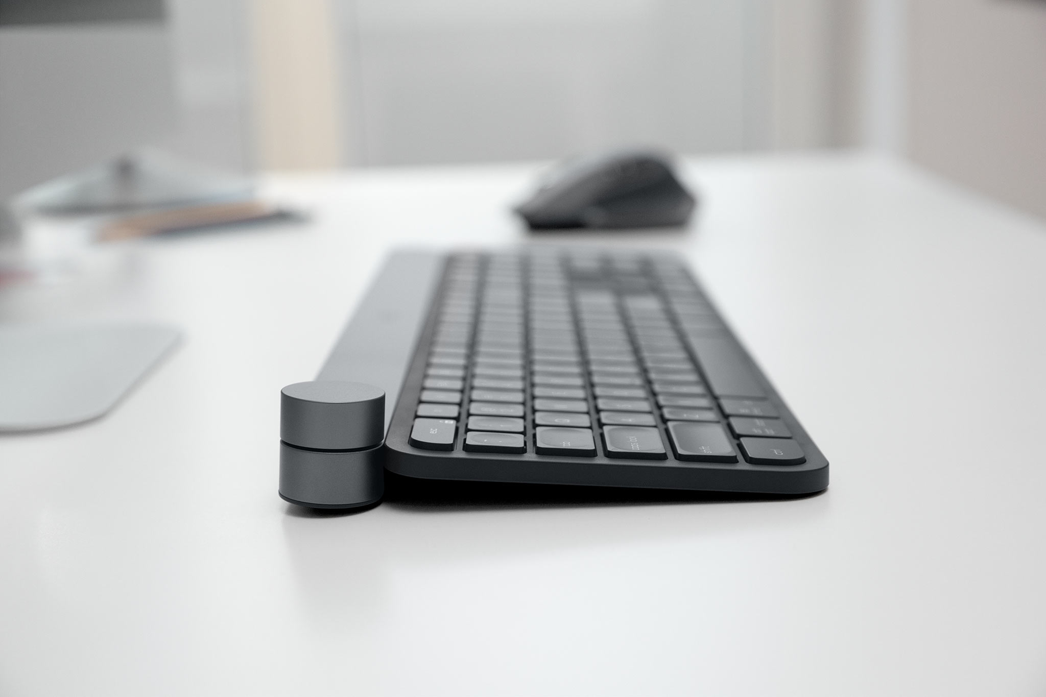 Keyboard - slanted