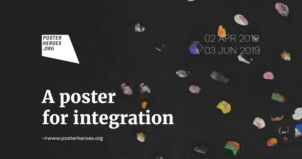 Posterheroes: A Poster for Integration - slanted