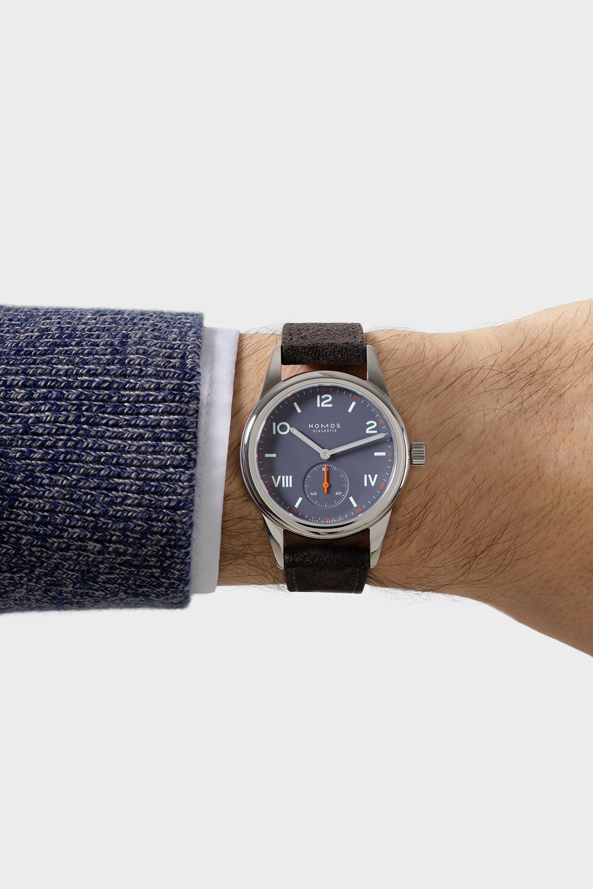 Club Campus by Nomos Glashütte - Bold and Beautiful Watches - slanted
