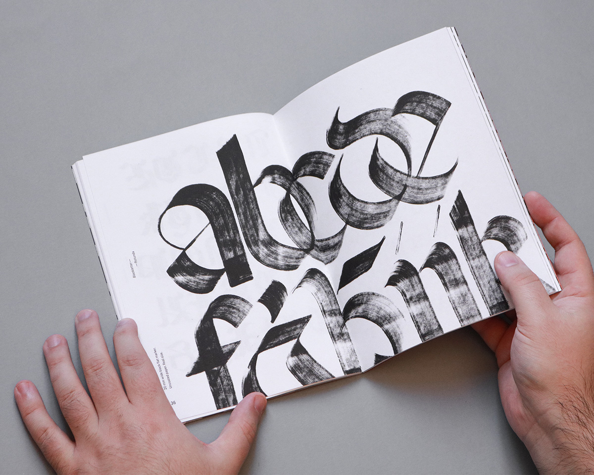 Rotunda Book - Blackletter Calligraphy Guides | 0.Itemzero