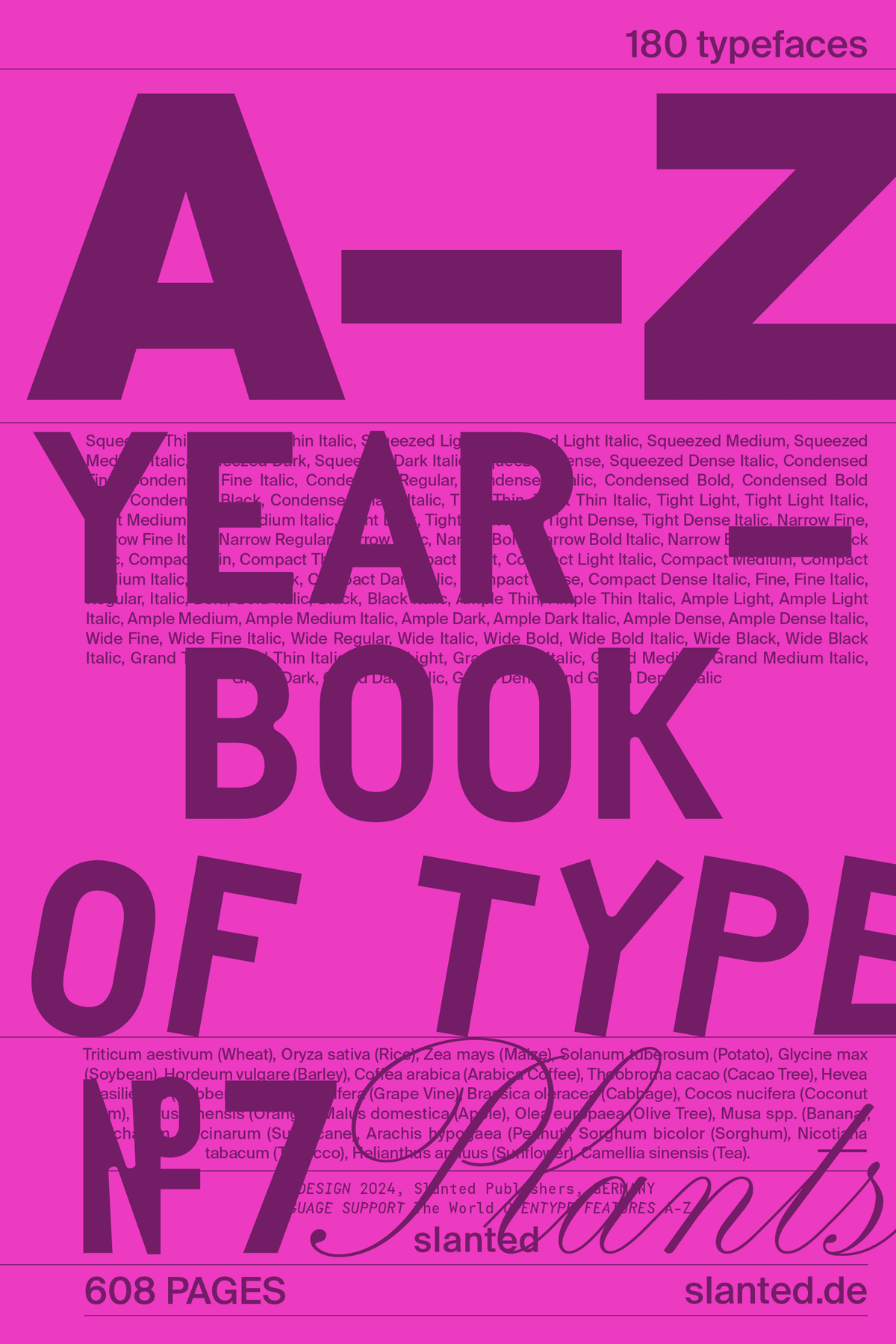 Yearbook of Type #7—Plant Edition